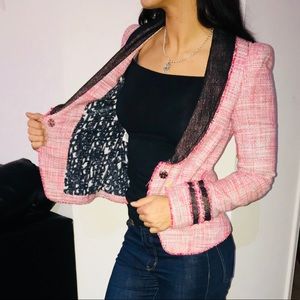 Tweed Blazer Jacket Rachel Roy